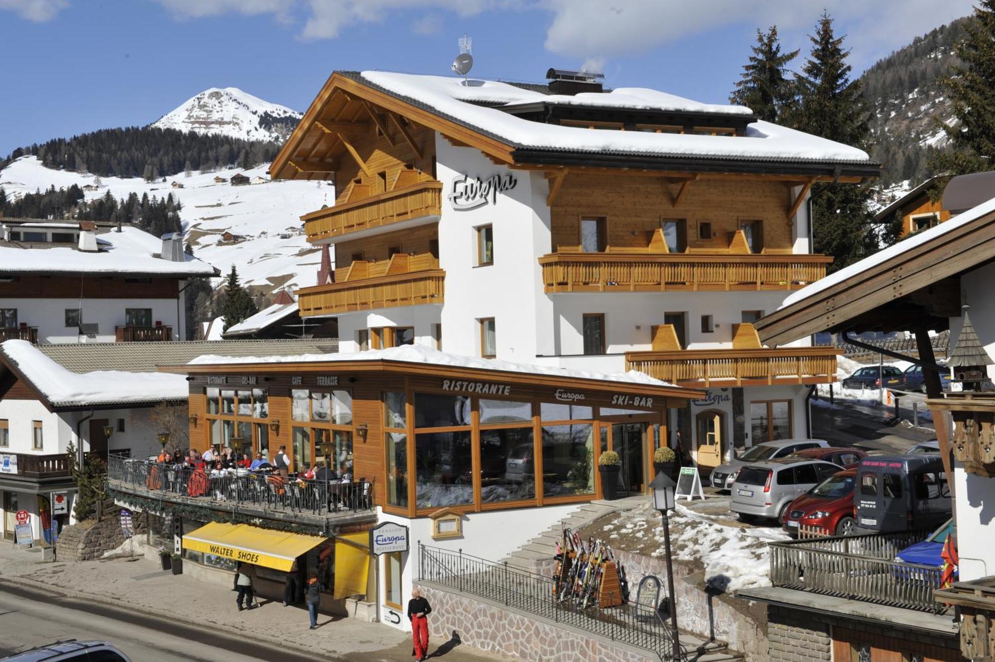 Hotel Europa Dolomites Selva di Val Gardena Exteriér fotografie